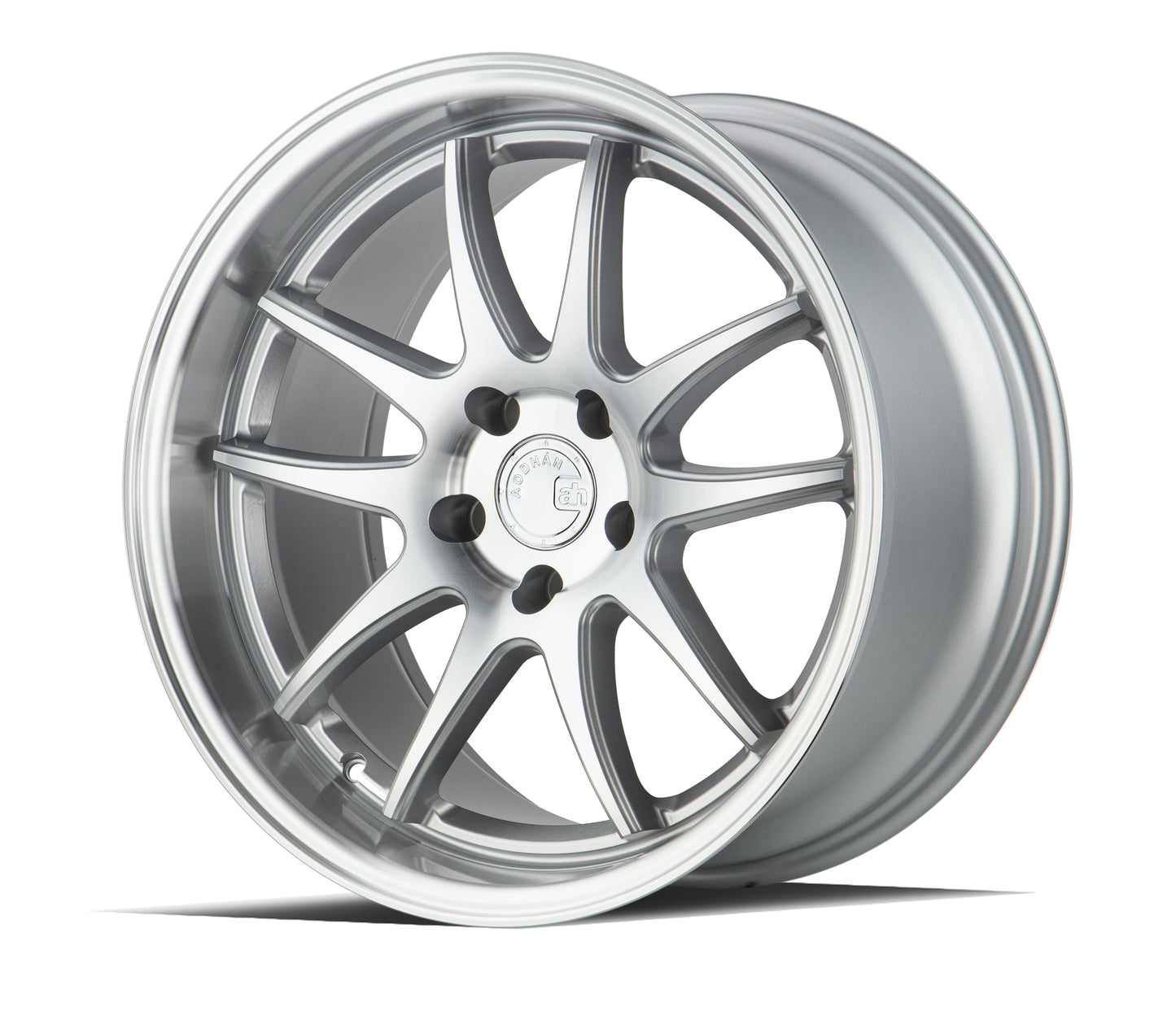 Aodhan DS02 18x9.5 rim Concave chrome 5X4.5 wheel ET30 Hellaflushed