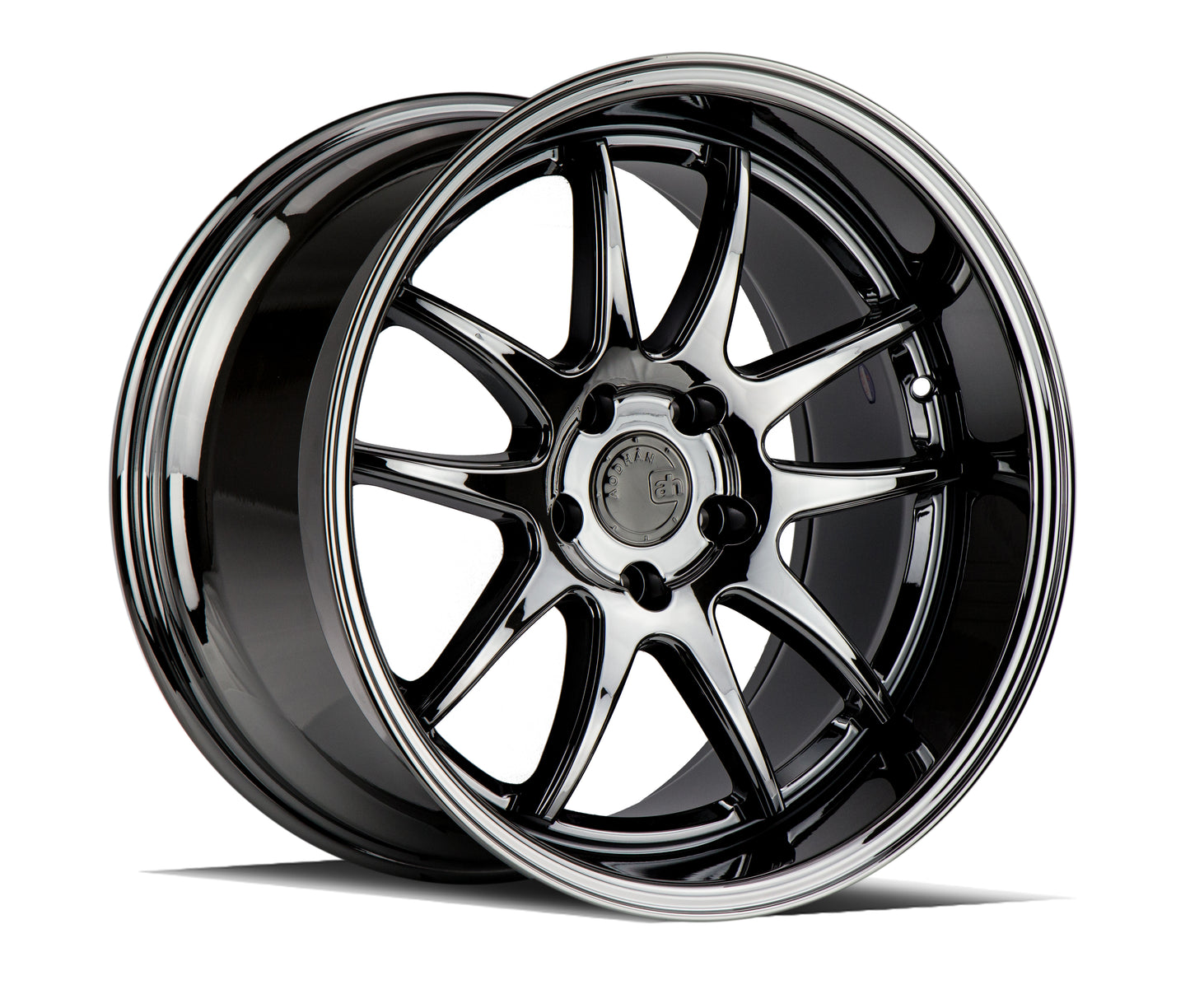Aodhan DS02 19x11 wheel 5x114.3 Black Vacuum 5-Spoke Concave Rim