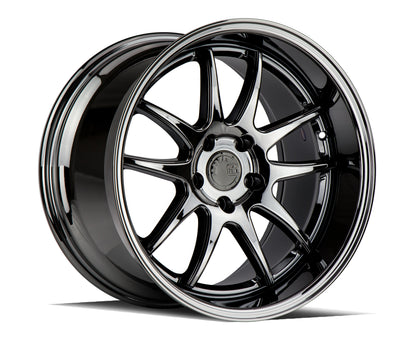 Aodhan DS02 19x11 wheel 5x114.3 Black Vacuum 5-Spoke Concave Rim