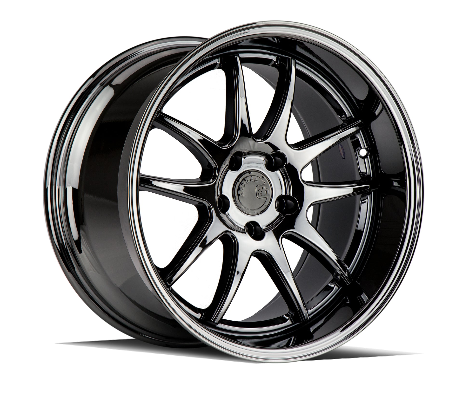 Aodhan DS02 19x11 wheel 5x114.3 Black Vacuum 5-Spoke Concave Rim