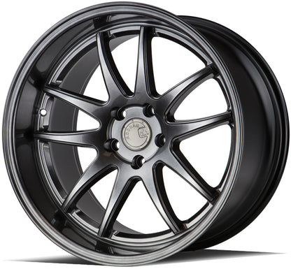 Aodhan DS02 19x11 rim 5-Spoke silver 5X4.5 wheel ET15 Hellaflushed