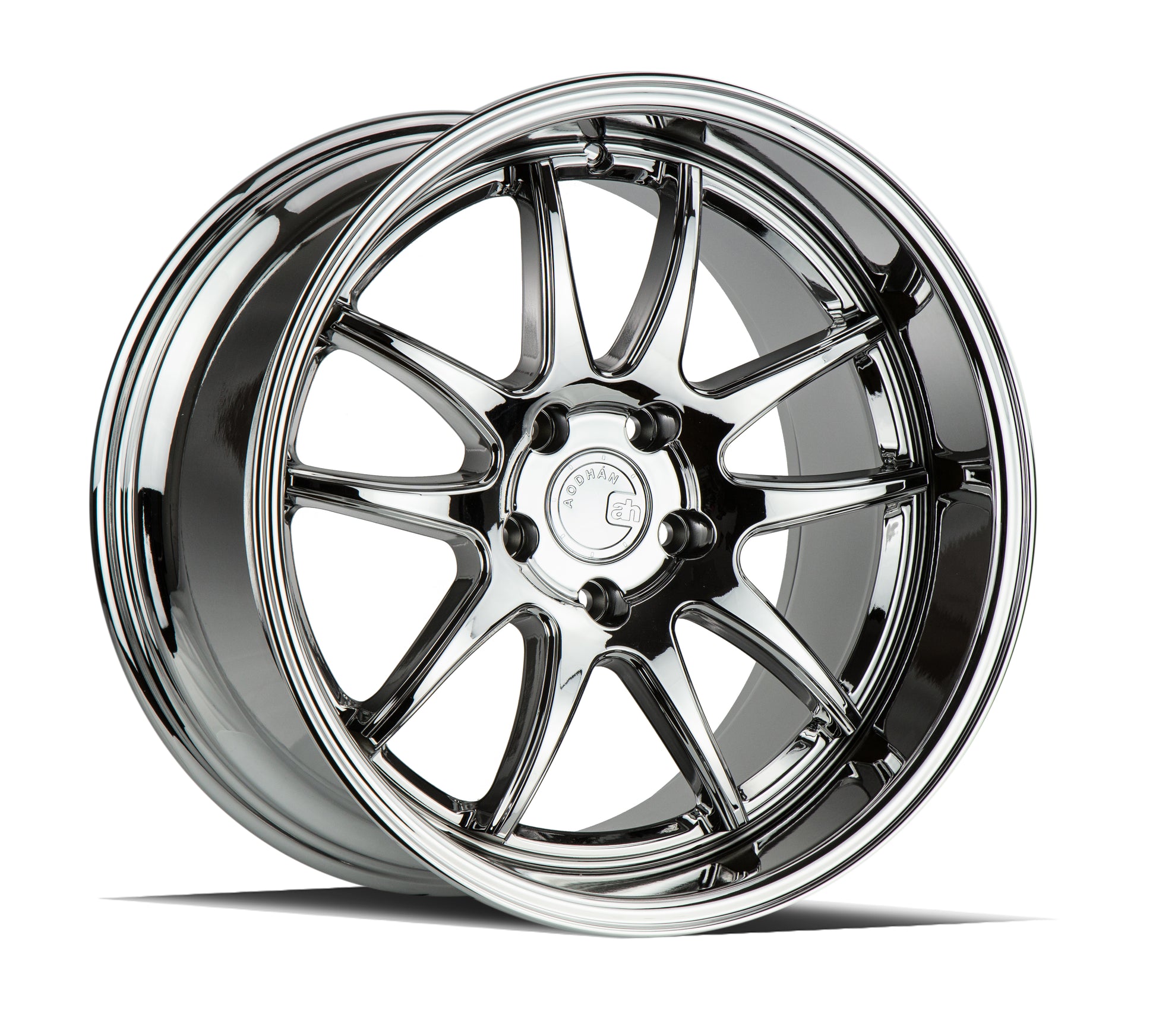 Aodhan DS02 19x11 wheel 5x114.3 Vacuum Chrome 5-Spoke Concave Rim