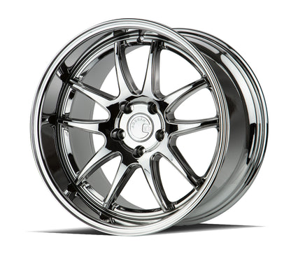 Aodhan DS02 19x11 rim Concave black 5X4.5 wheel ET22 Hellaflushed