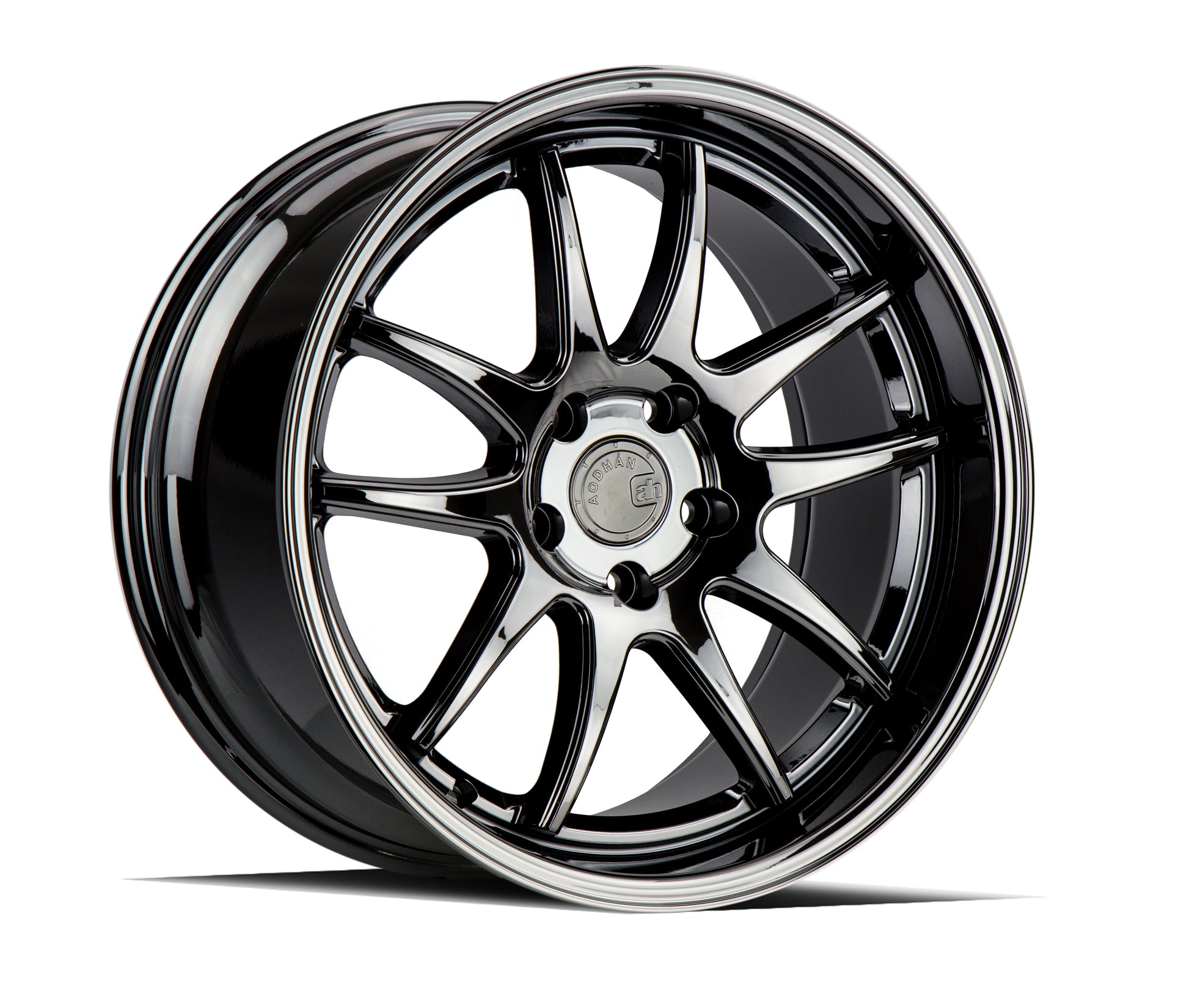 Aodhan DS02 18x9.5 wheel 5x100 Black Vacuum 5-Spoke Concave Rim