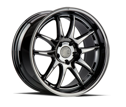 Aodhan DS02 18x9.5 wheel 5x100 Black Vacuum 5-Spoke Concave Rim