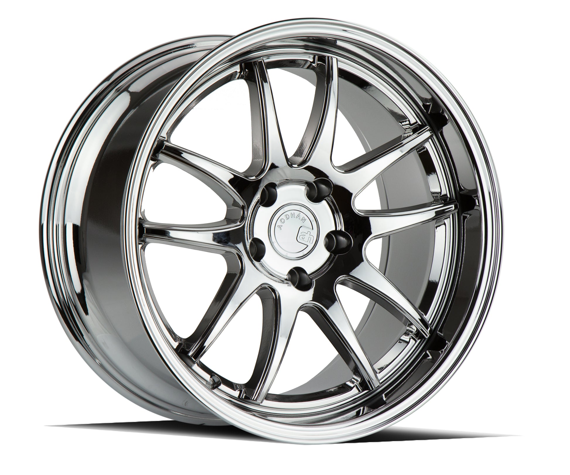Aodhan DS02 19x9.5 wheel 5x114.3 Vacuum Chrome 5-Spoke Concave Rim