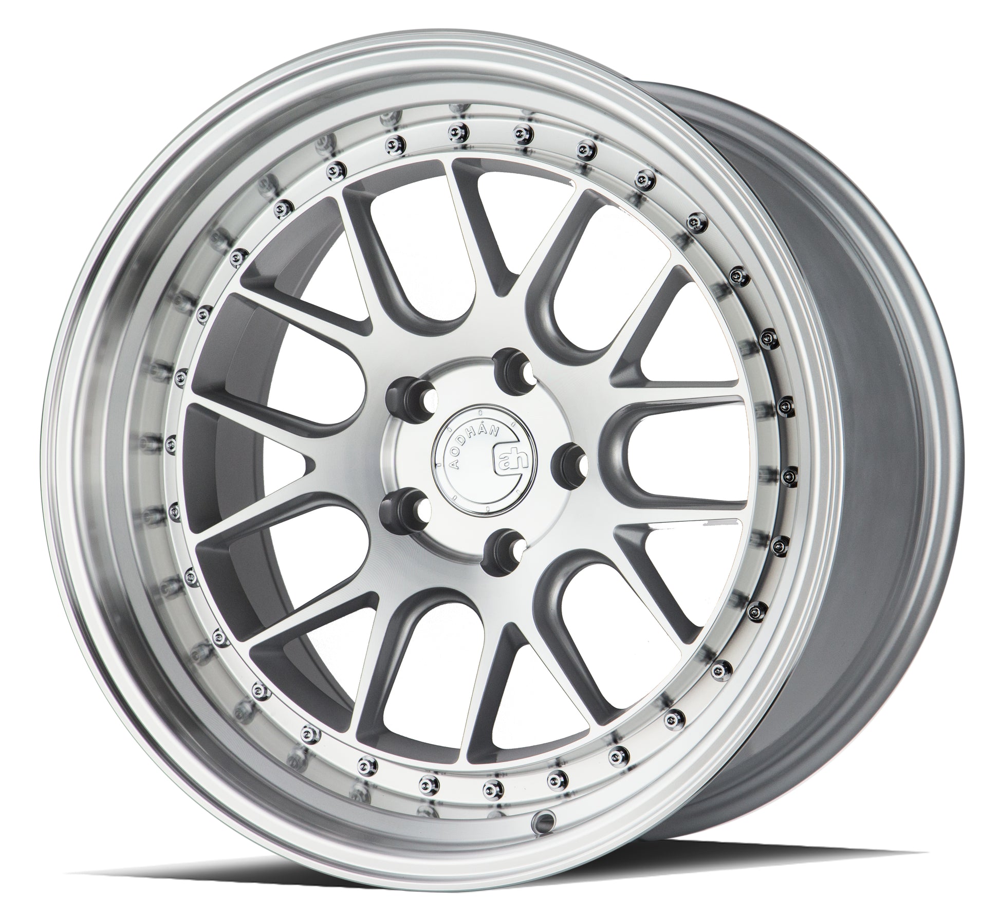 Aodhan DS06 19x11 rim deep dish silver 5X4.5 wheel ET22 Hellaflushed