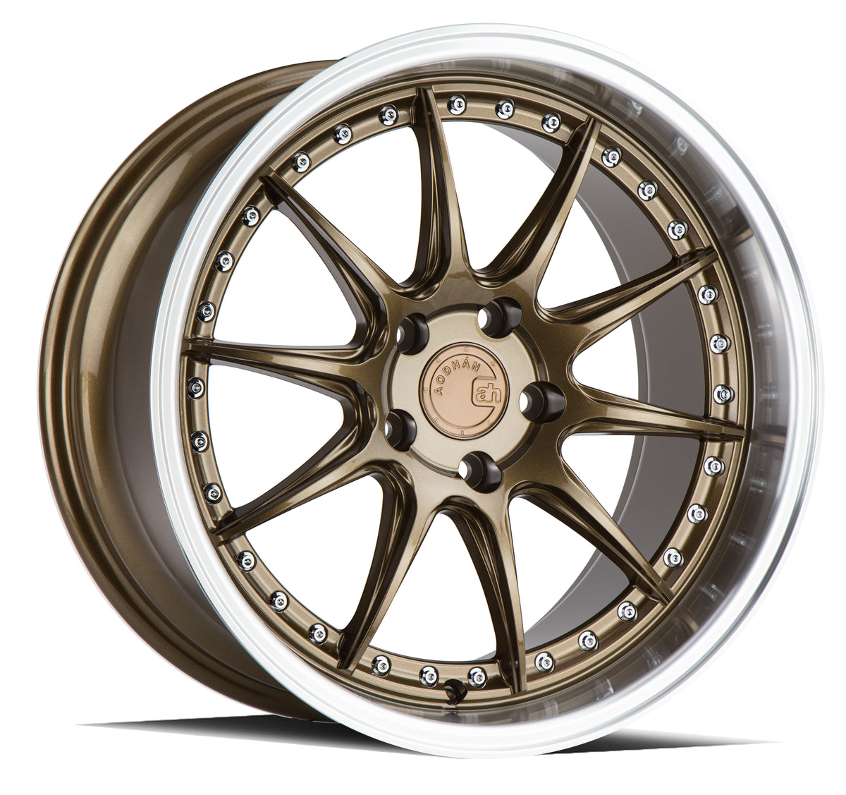 Deep Dish Rim Single Aodhan DS07 18x9.5 5x114.3 ET22 Bronze Deep Dish Wheel – SEmotors.com