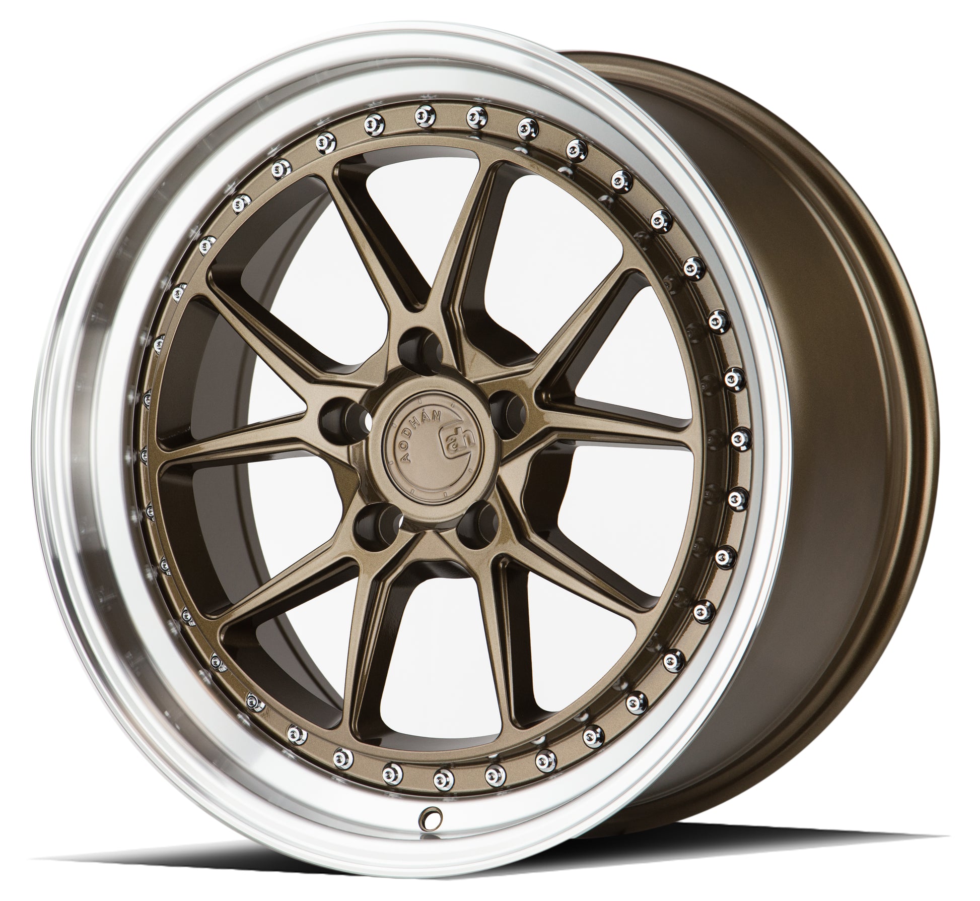 Aodhan DS08 18x9.5 rim light-weight bronze 5X4.5 wheel ET30 Hellaflushed