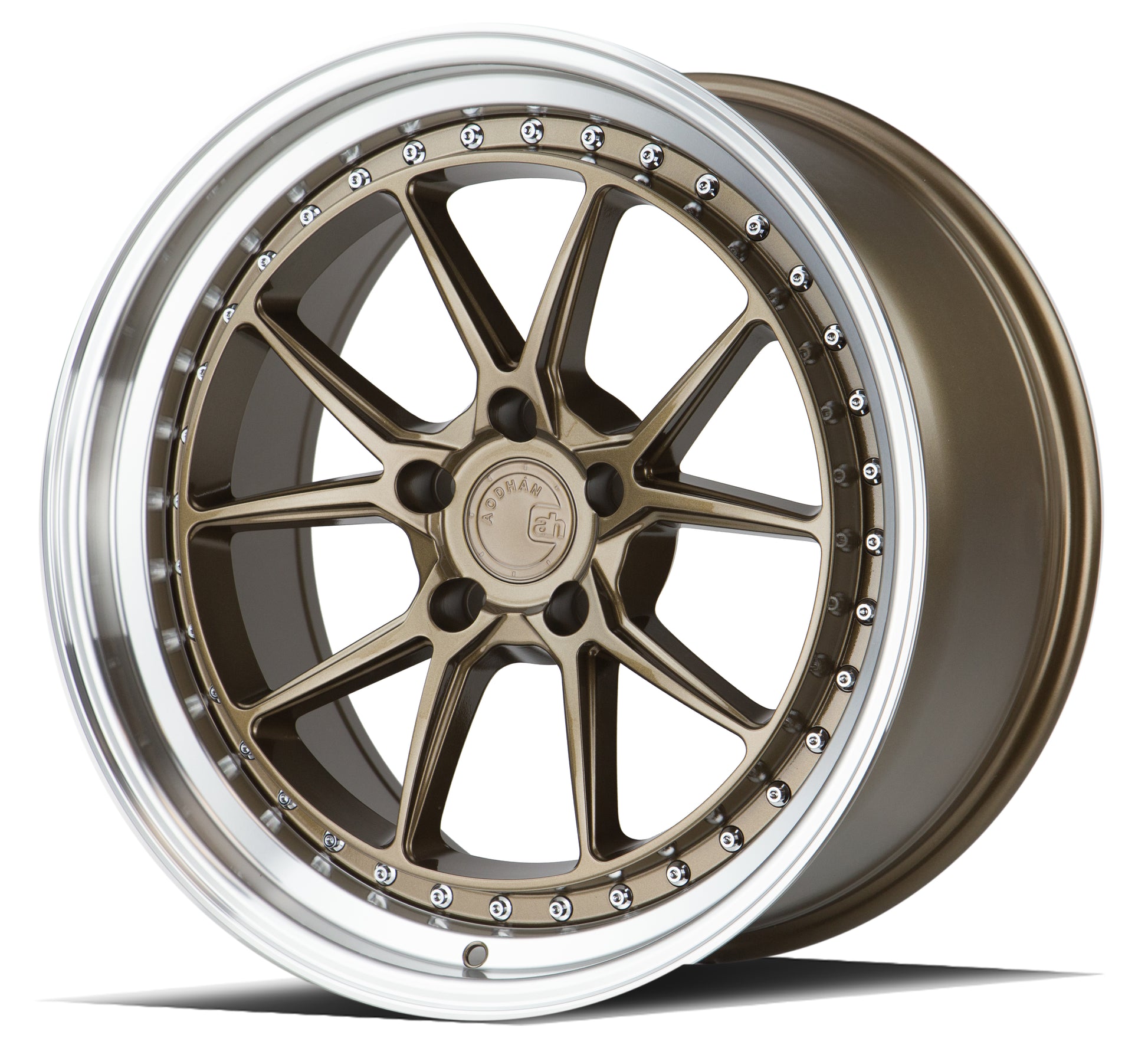 Aodhan DS08 19x11 rim light-weight bronze 5X4.5 wheel ET22 Hellaflushed