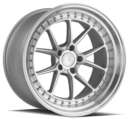 Aodhan DS08 19x11 wheel 5x114.3 Silver Semi Forged Deep Dish Rim