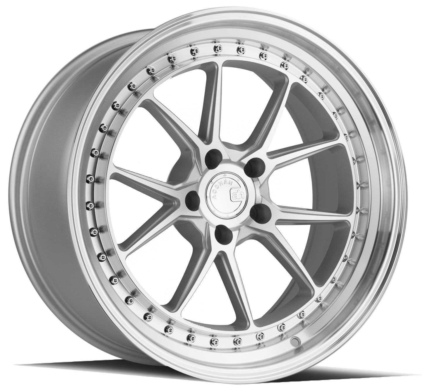 Aodhan DS08 19x9.5 wheel 5x120 Silver Semi Forged Deep Dish Rim