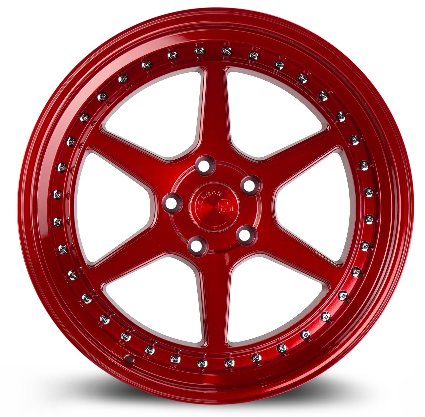 Aodhan DS09 18x8.5 semi forged red 5x100 wheel ET35 stance
