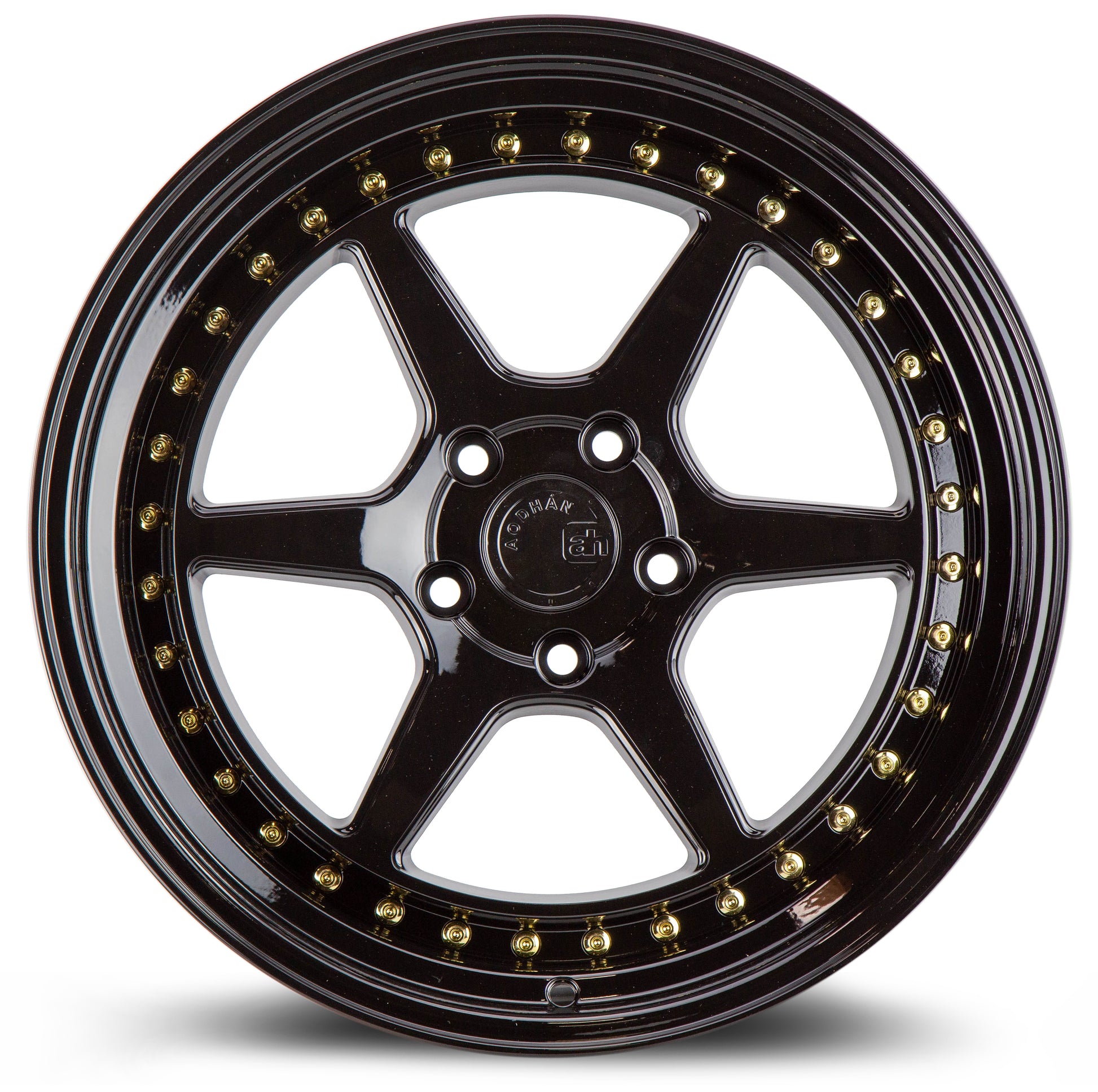Aodhan DS09 18x8.5 semi forged black 5x100 wheel ET35 stance