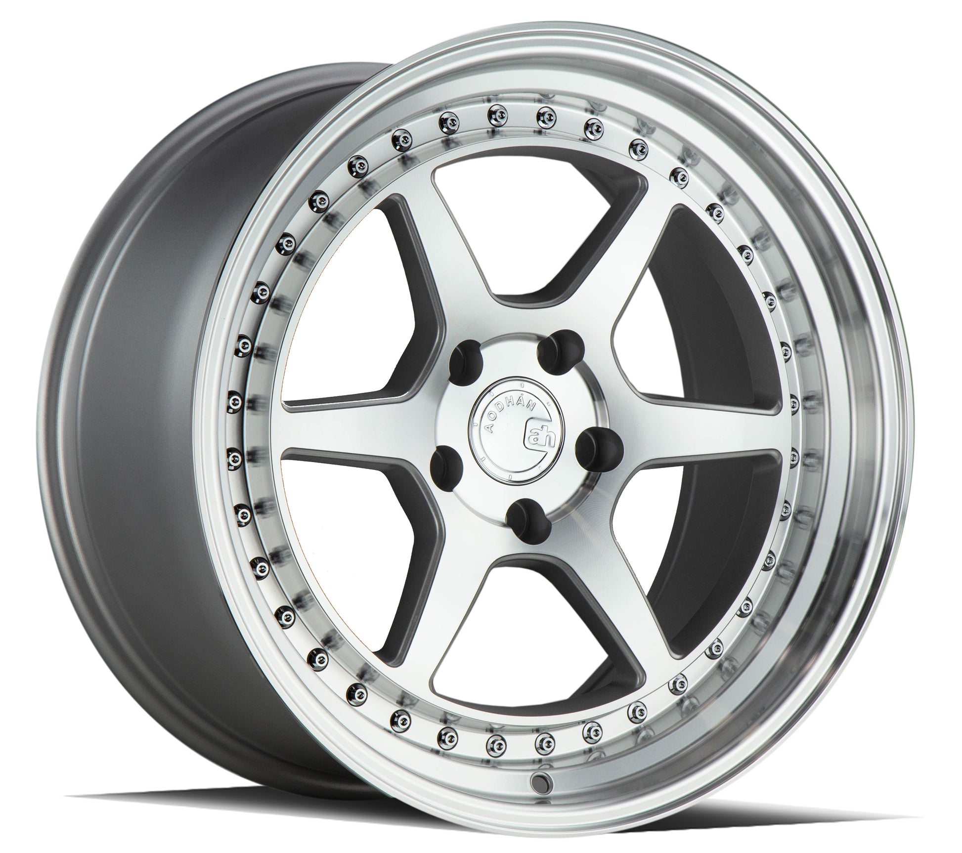 Aodhan DS09 18x8.5 wheel 5x114.3 Silver /Machined Face Semi Forged Rim