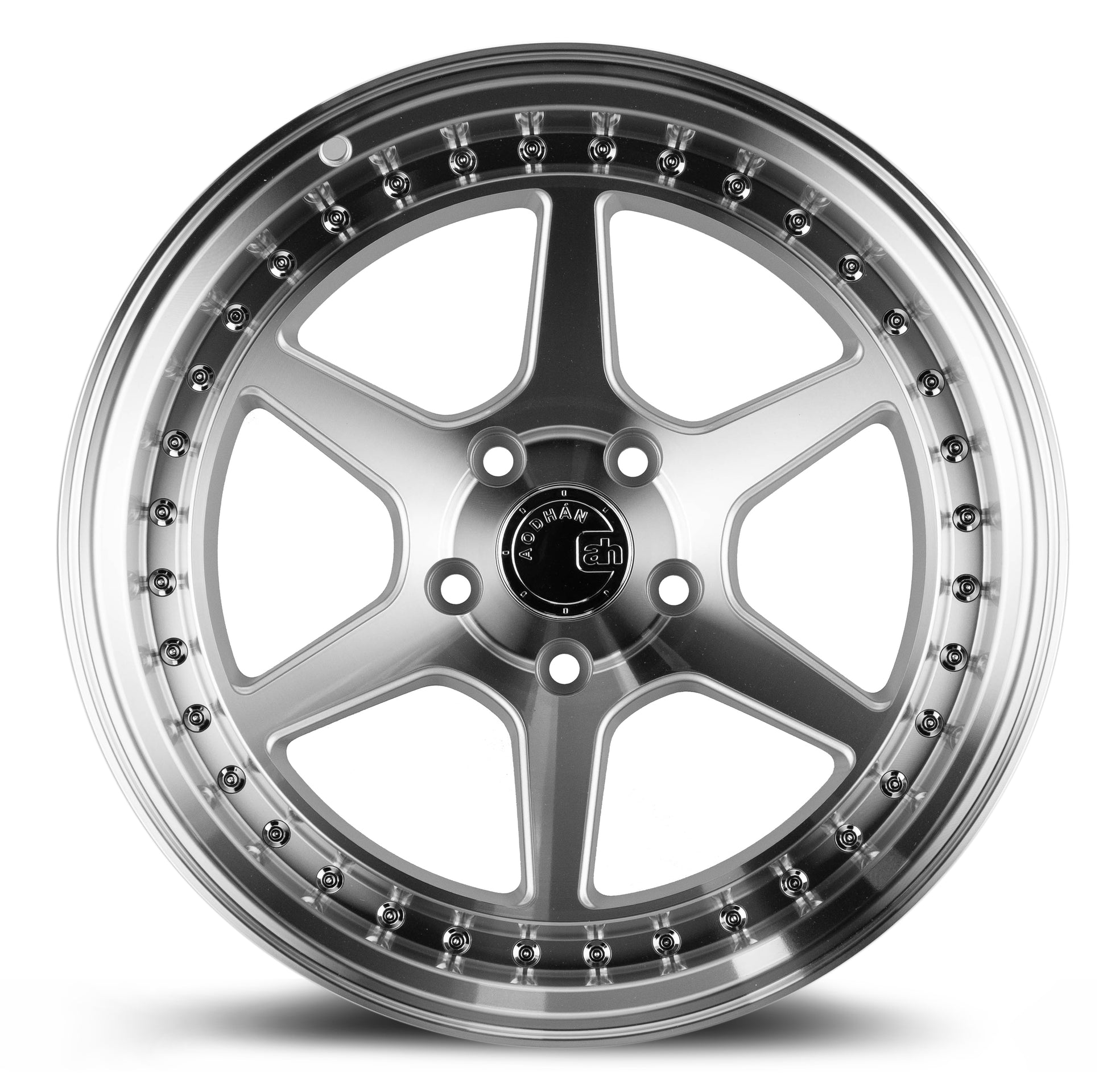 Aodhan DS09 18x8.5 semi forged silver 5x100 wheel ET35 stance