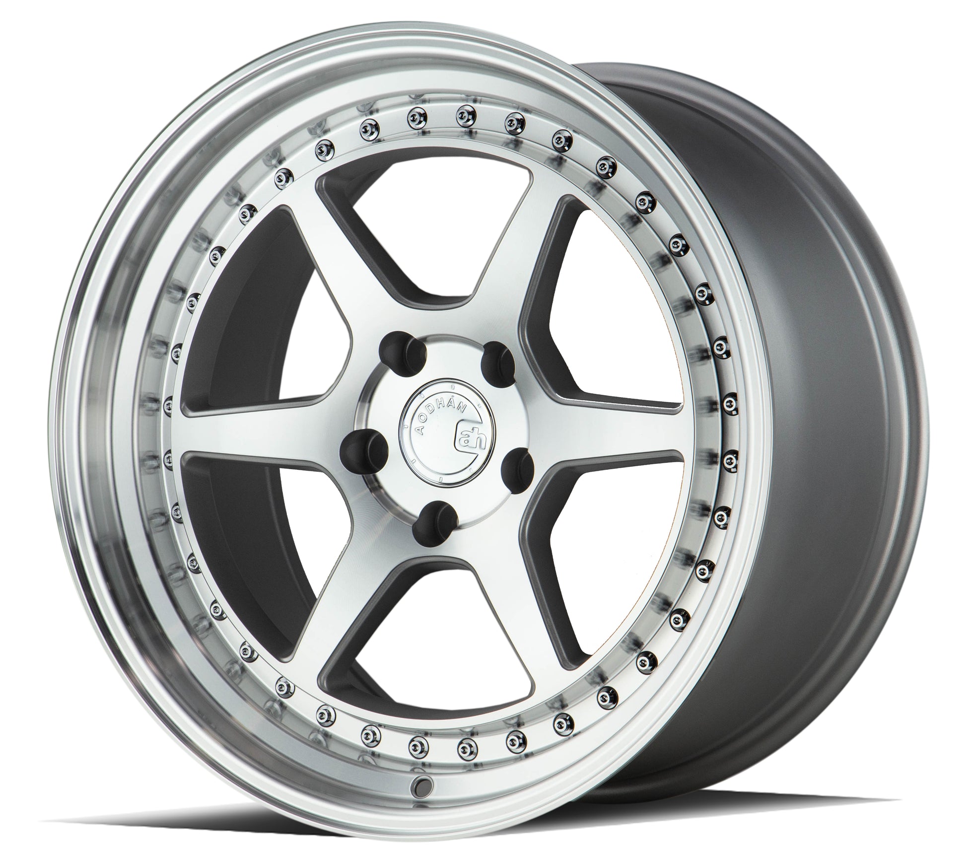Aodhan DS09 18x8.5 rim light-weight silver 5X4.5 wheel ET35 Hellaflushed