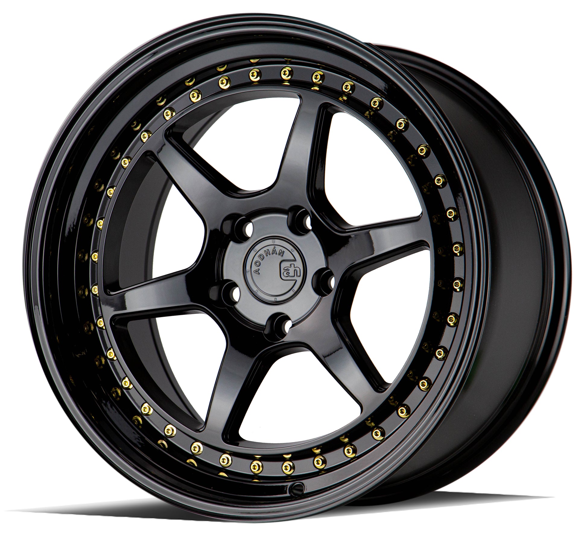 Aodhan DS09 18x9.5 rim light-weight black 5X4.5 wheel ET15 Hellaflushed