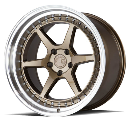 Aodhan DS09 19x11 rim light-weight bronze 5X4.5 wheel ET22 Hellaflushed