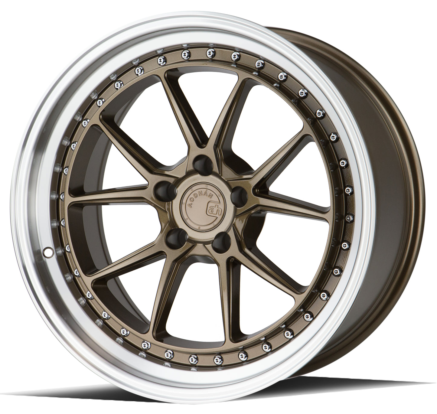 Aodhan DS08 19x9.5 rim light-weight bronze 5X4.5 wheel ET30 Hellaflushed