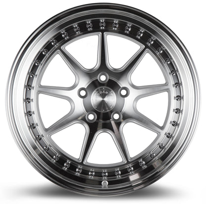 DS-X 19x11.5 Aodhan wheel Silver Machined Face finish