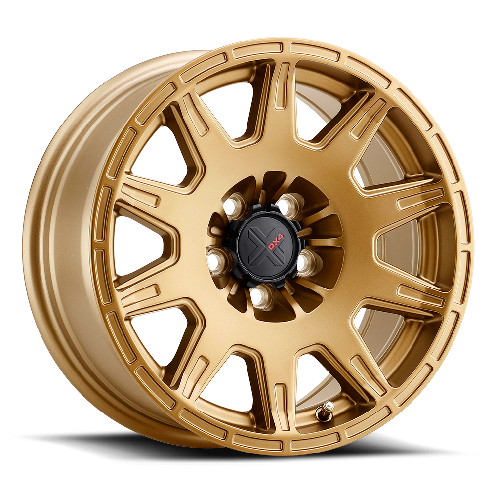 DX4 X-Trail 17X8 wheels 5x114.3 Gold Full Painted ET38