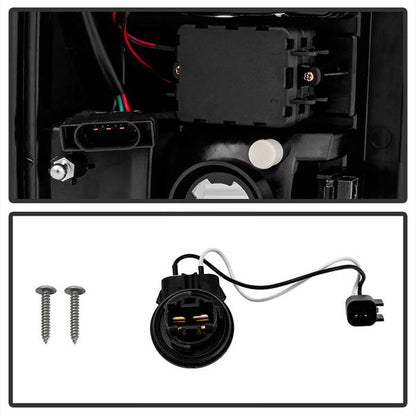 Spyder Dodge 2008 Ram 1500 2500 3500 V2 LED tail lights red