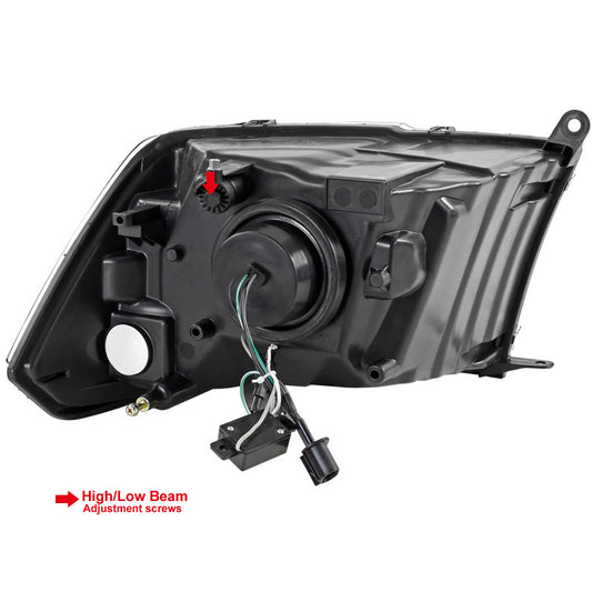 2009-2014 Dodge Ram 1500 2500 Projector Spec-D Headlights Chrome