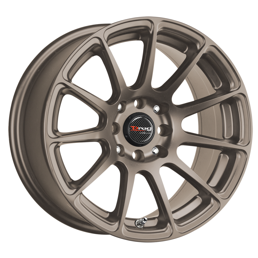 Drag DR-66 Wheels 17x7 4x100 4x114.3 Rally bronze Rims (DR66177054073RBZ1)