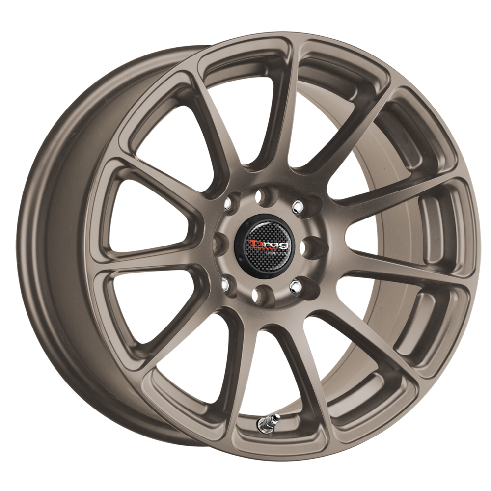 Drag DR-66 Wheels 18x8 5x100 5x114.3 Rally bronze Rims (DR66188053573RBZ1)