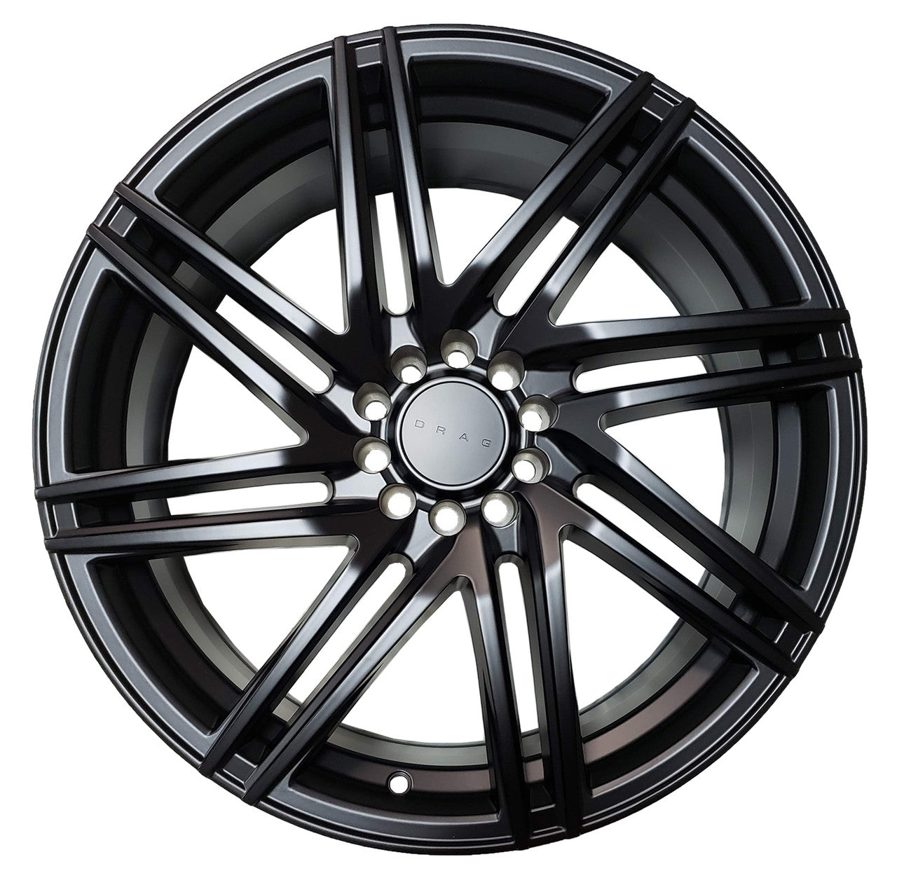 Drag DR-70 Wheels 17x7.5 5x112 5x120 Directional Rims Matte Black ...