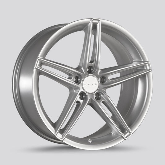 Drag Wheels Dr-73 17x7.5 5x112 ET38 CB66.56 Silver 5-Spoke Rims