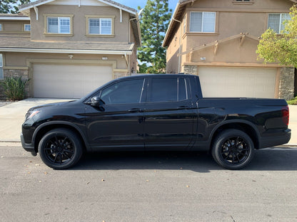 Dr-76 black mounted on a honda ridgeline