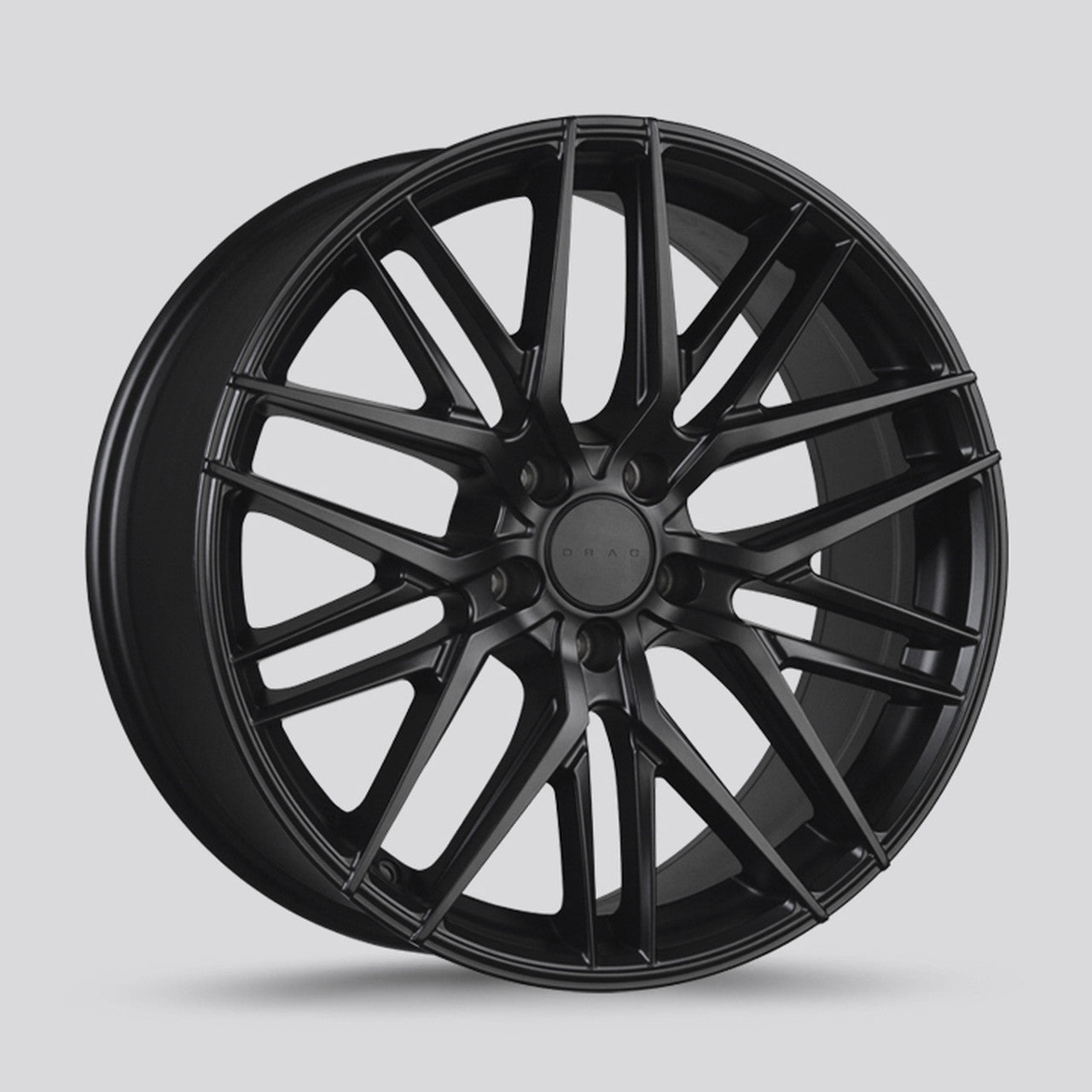 Drag DR-77 Wheels 19x9.5 5x120 Matte Black Rims