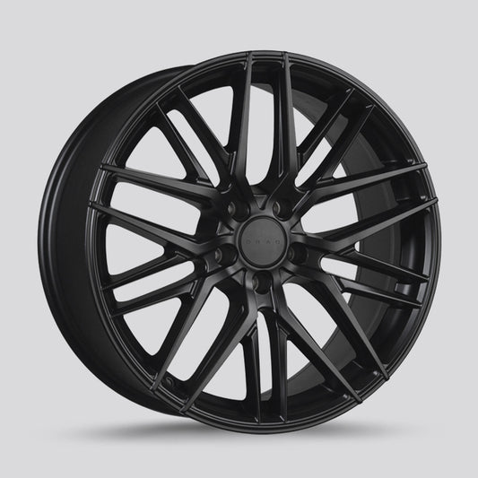 Drag DR-77 Wheels 16x7 5x105 5x110 Matte Black Rims