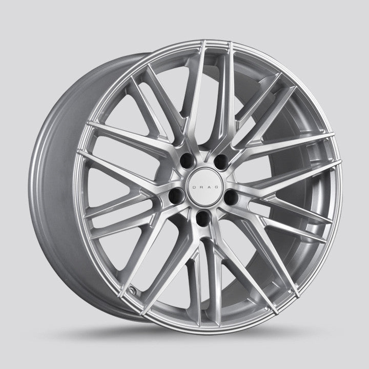 Drag Dr-77 Wheels 20x9 5x114.3 Silver Rims DR77209063873S1