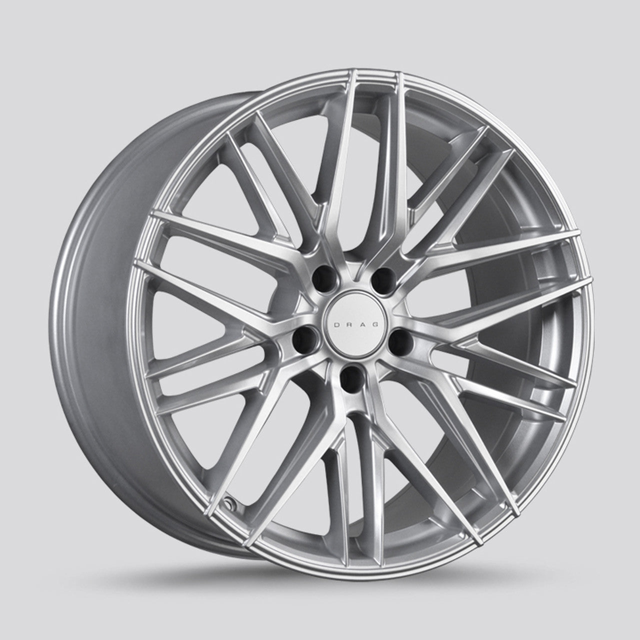 Drag DR-77 Wheels 16x7 5x112 5x120 Silver Rims