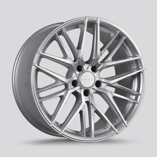 Drag DR-77 Wheels 16x7 5x100 5x114.3 Silver Rims