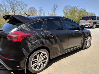 Dr70 5x108 18x8 installed on focus