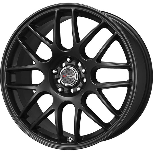 Drag Wheels Dr-34 18X8 5X100 5X114 Matte Black Mesh Rims