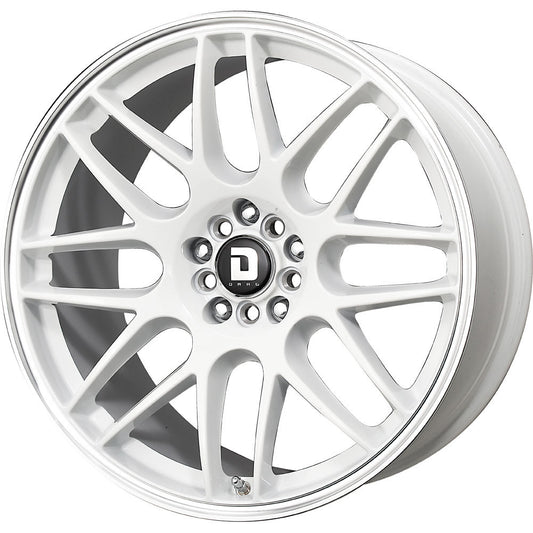 Drag Wheels Dr-34 18X8 5X100 5X114.3 Et35 White Rims