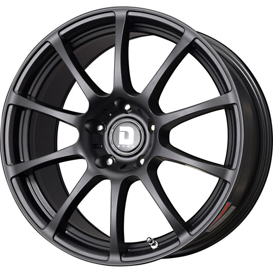 Drag Wheels Dr-49 18X8 5X112 Et45 Matte Black 10-Spoke Rims