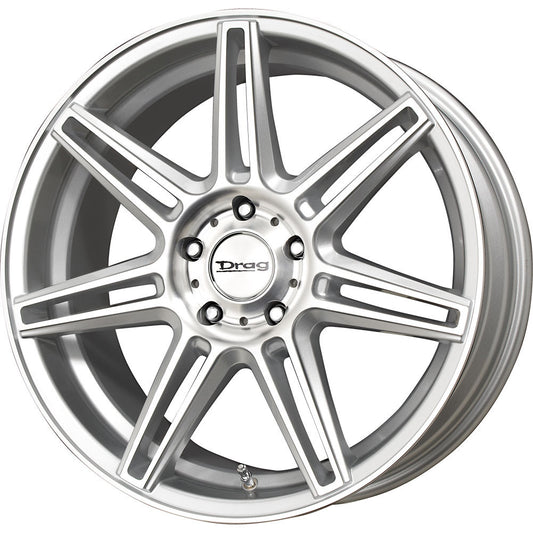 Drag Wheels Dr-59 18X8 5X114 +35 Offset Silver Rims