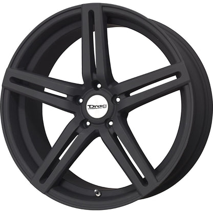 Drag Wheels Dr-60 19X9.5 5X120 Et30 72.56mm Flat Black Full Rims