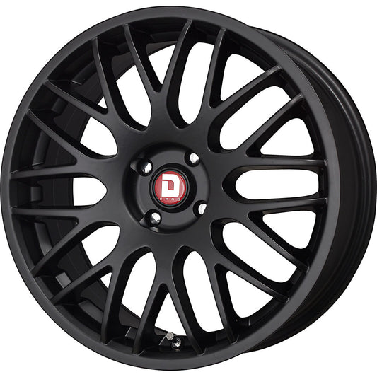 Drag Wheels Dr-61 17X7 4X98 +30 Offset Matte Black Mesh Rims