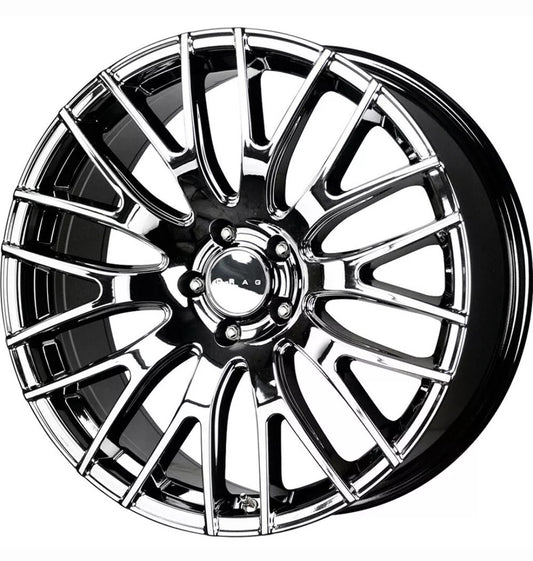 Drag Wheels Dr-69 19X8 5X114.3 Virtual Chrome Et40 Rims