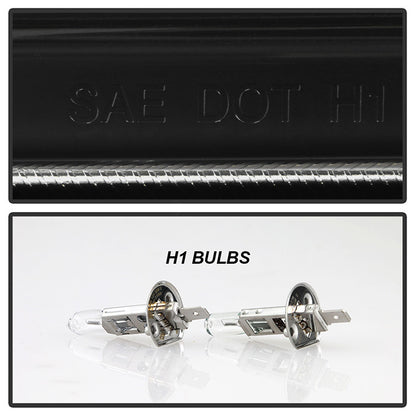 F450 Super Duty Halo Projector Headlights black.