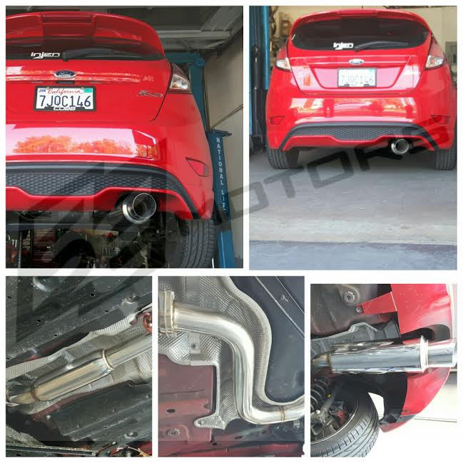 Tsudo Fiesta St Race cat-back exhaust