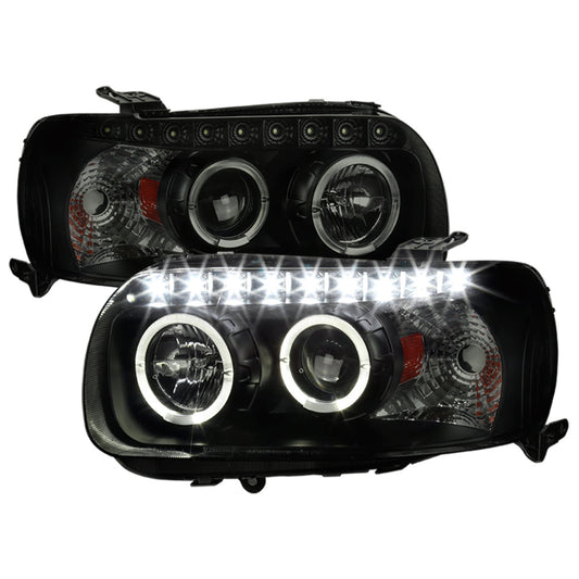 Spec-D 05-07 Ford Escape Dual Halo Projector Headlights Smoked