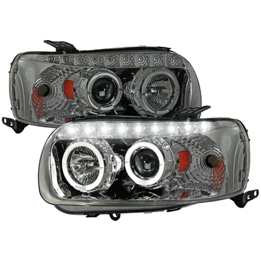 Spec-D 05-07 Ford Escape Projector Headlights Chrome Smoked